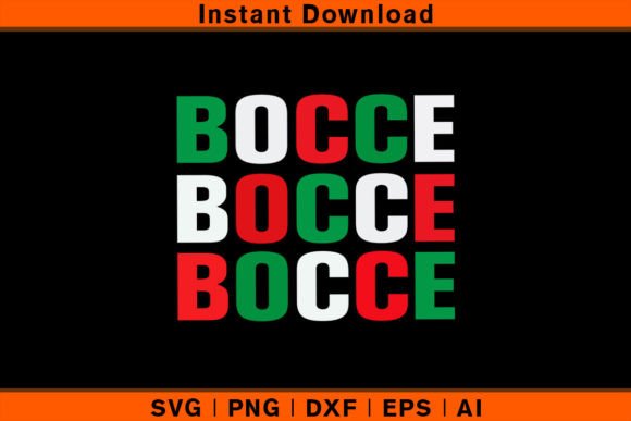 Bocce Ball Funny Design: A Playful T-Shirt Graphics Asset