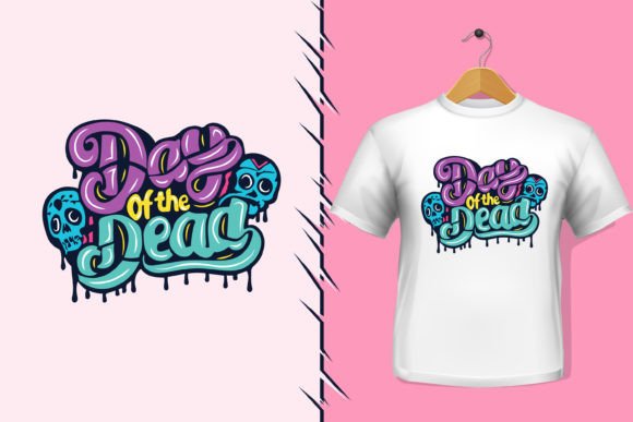 Day of the Dead Graphics for Bold T-Shirt Designs