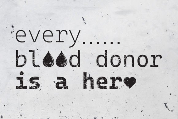 Every Blood Donor is a Hero: Graphics & Print Templates