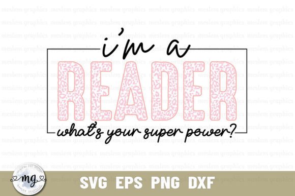 I m a Reader - Retro Book Lover Quotes for T-Shirt Designs
