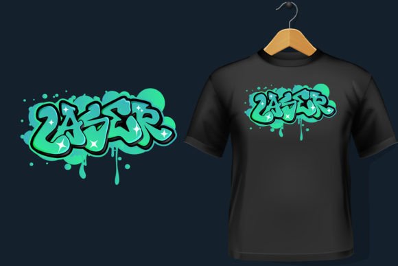 Laser Graphics Review: Bold Typography for T-Shirt Designs