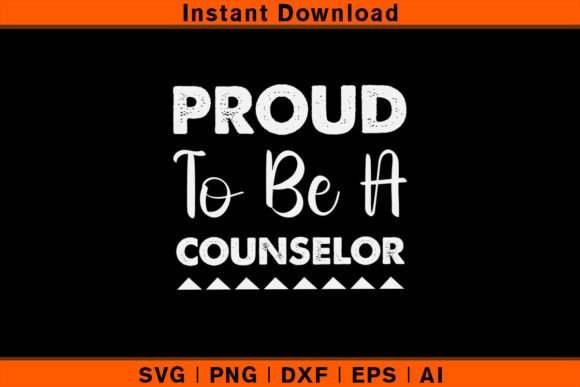 Proud to Be a Counselor Graphics & T-Shirt Designs