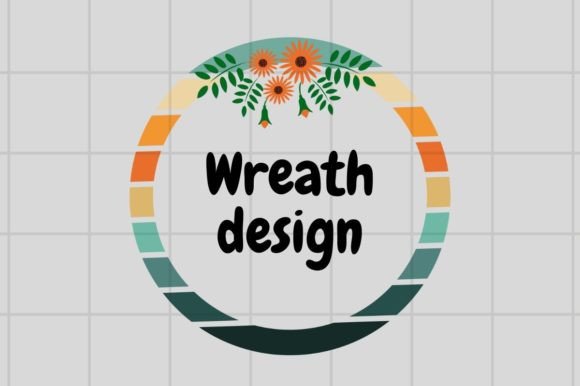 Retro Vintage Wreath Design: Graphics & Illustrations Review