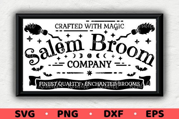 Salem Broom Company Witch Sing Graphics Review