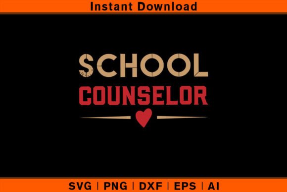 School Counselor Graphics for T-Shirt Designs